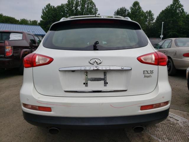 JNKAJ09F98M359388 - 2008 INFINITI EX35 BASE WHITE photo 6