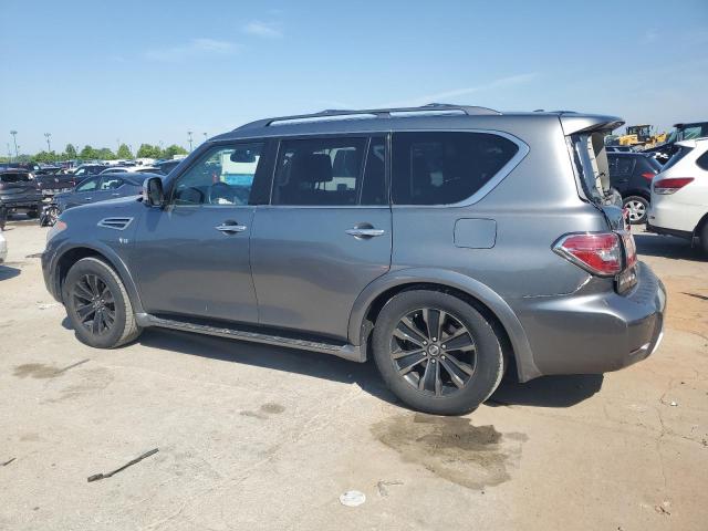 JN8AY2NE8H9705900 - 2017 NISSAN ARMADA PLATINUM GRAY photo 2