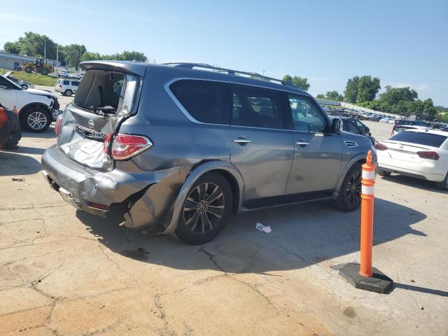 JN8AY2NE8H9705900 - 2017 NISSAN ARMADA PLATINUM GRAY photo 3