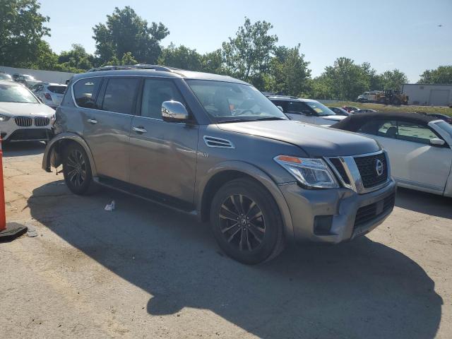 JN8AY2NE8H9705900 - 2017 NISSAN ARMADA PLATINUM GRAY photo 4