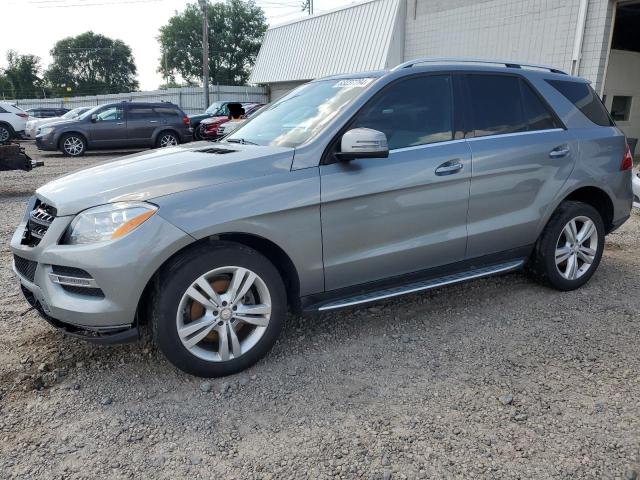 4JGDA5HB0DA260458 - 2013 MERCEDES-BENZ ML 350 4MATIC SILVER photo 1