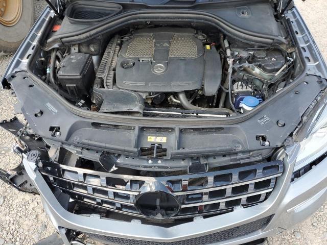 4JGDA5HB0DA260458 - 2013 MERCEDES-BENZ ML 350 4MATIC SILVER photo 12