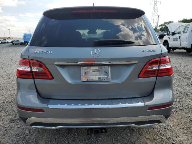 4JGDA5HB0DA260458 - 2013 MERCEDES-BENZ ML 350 4MATIC SILVER photo 6