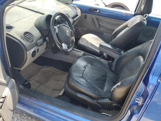 3VWDD21CX1M432178 - 2001 VOLKSWAGEN NEW BEETLE GLX 蓝色 照片 7