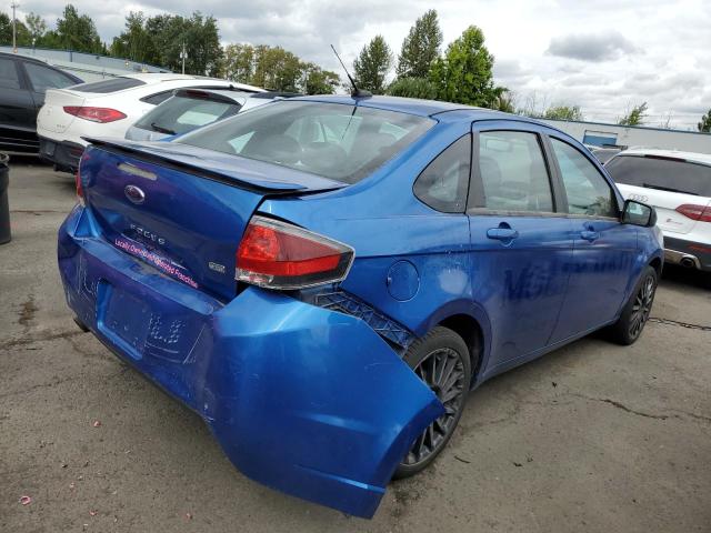 1FAHP3GN6AW252003 - 2010 FORD FOCUS SES BLUE photo 3