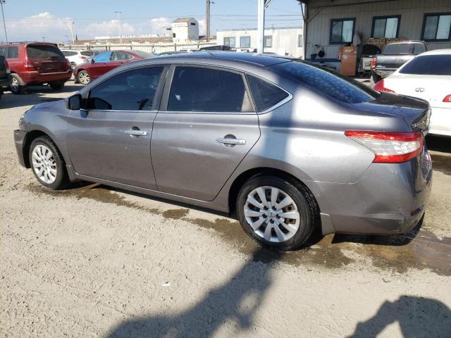 3N1AB7AP7FY322574 - 2015 NISSAN SENTRA S GRAY photo 2