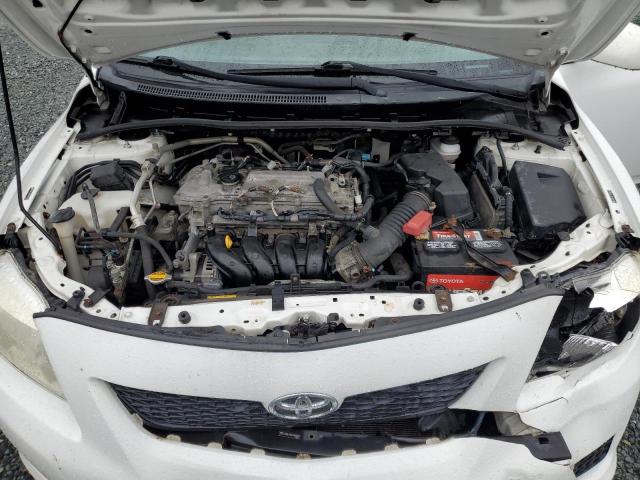 JTDBL40E599059847 - 2009 TOYOTA COROLLA BASE WHITE photo 11