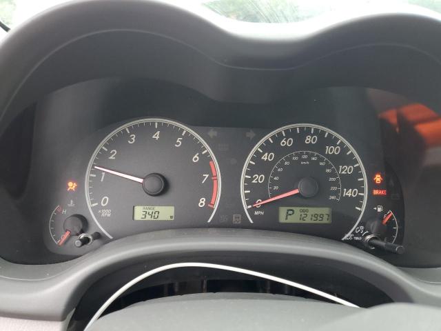 JTDBL40E599059847 - 2009 TOYOTA COROLLA BASE WHITE photo 9