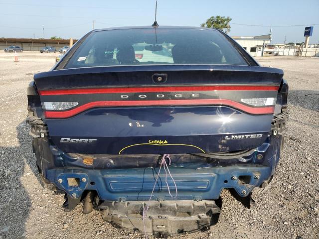 1C3CDFCAXDD178946 - 2013 DODGE DART LIMITED BLUE photo 6