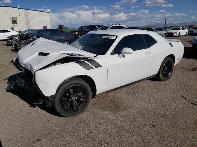 2C3CDZAG3JH245829 - 2018 DODGE CHALLENGER SXT WHITE photo 1