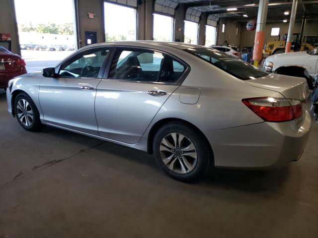 1HGCR2F31EA100045 - 2014 HONDA ACCORD LX SILVER photo 2