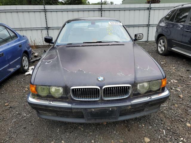 WBAGH8341YDP07775 - 2000 BMW 7 SERIES IL BLUE photo 5