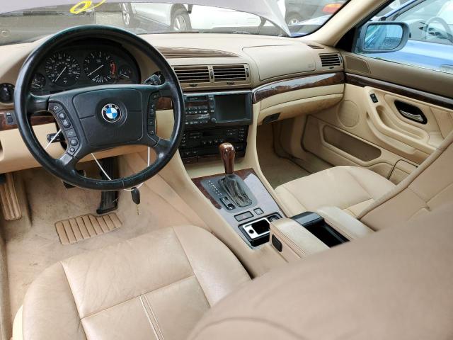 WBAGH8341YDP07775 - 2000 BMW 7 SERIES IL BLUE photo 8