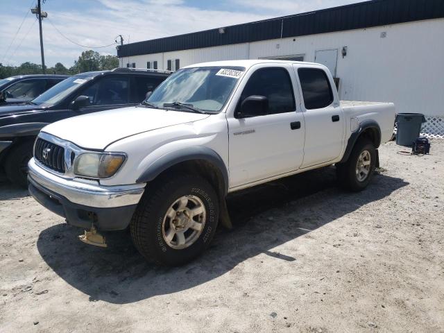 5TEGN92N31Z820538 - 2001 TOYOTA TACOMA DOUBLE CAB PRERUNNER WHITE photo 1
