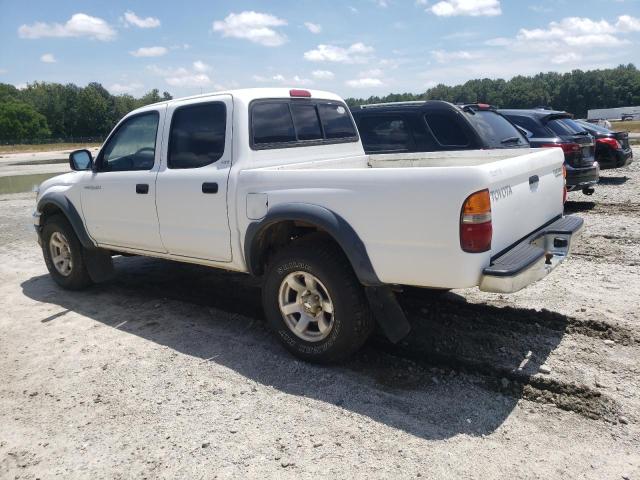5TEGN92N31Z820538 - 2001 TOYOTA TACOMA DOUBLE CAB PRERUNNER WHITE photo 2
