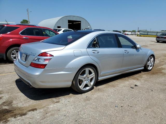 WDDNG86X38A191171 - 2008 MERCEDES-BENZ S 550 4MATIC SILVER photo 3