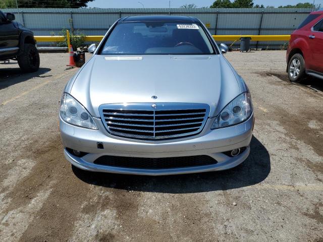 WDDNG86X38A191171 - 2008 MERCEDES-BENZ S 550 4MATIC SILVER photo 5