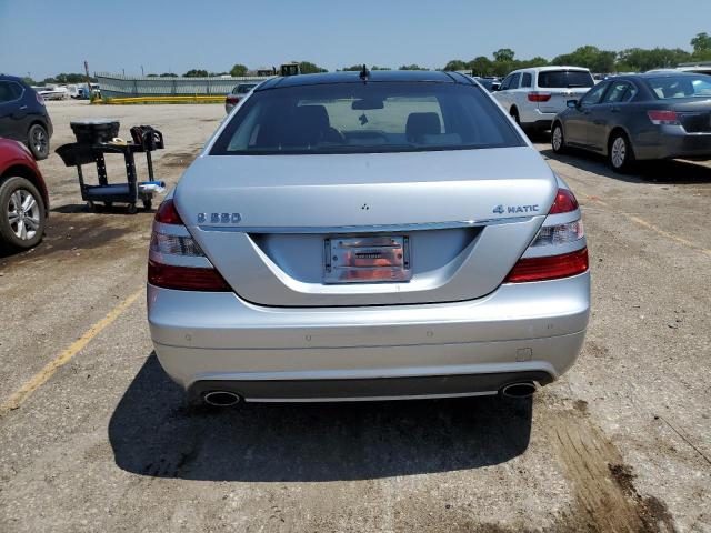 WDDNG86X38A191171 - 2008 MERCEDES-BENZ S 550 4MATIC SILVER photo 6