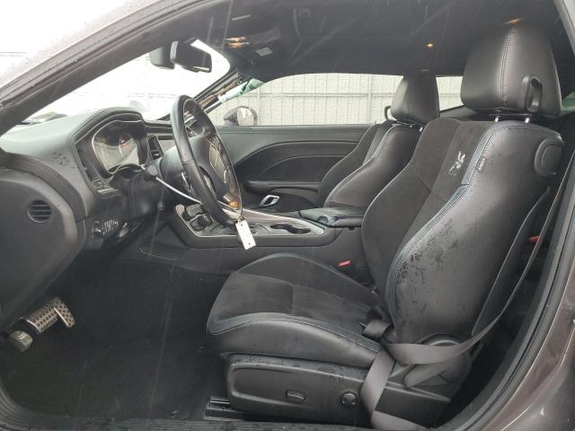 2C3CDZFJ4NH140646 - 2022 DODGE CHALLENGER R/T SCAT PACK GRAY photo 7