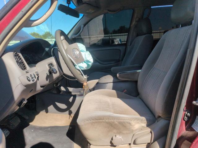 5TBDT44174S455233 - 2004 TOYOTA TUNDRA DOUBLE CAB SR5 BURGUNDY photo 7