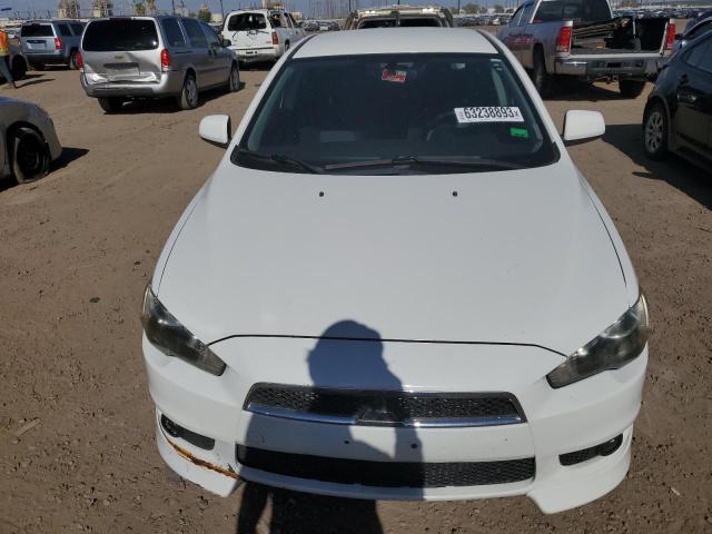 JA32U8FW9AU005861 - 2010 MITSUBISHI LANCER GTS WHITE photo 5