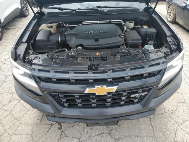 1GCGTEEN2J1122572 - 2018 CHEVROLET COLORADO ZR2 BLACK photo 11