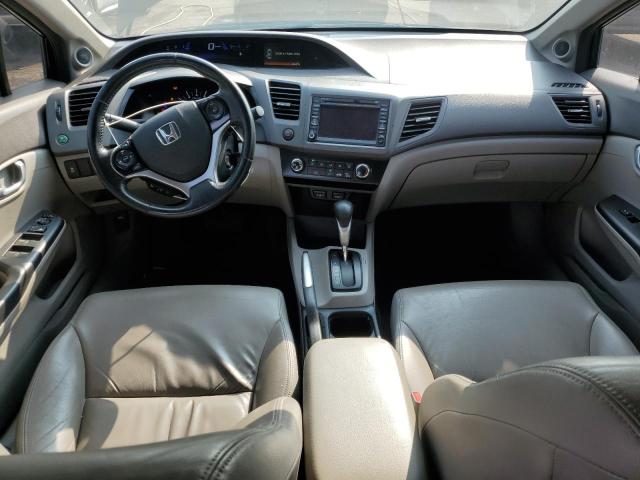 2HGFB2F99CH053528 - 2012 HONDA CIVIC EXL შავი ფოტო 8