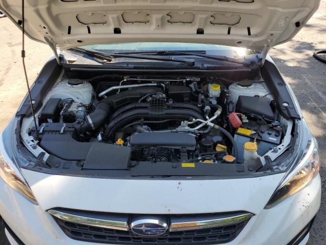 4S3GTAB63L3729058 - 2020 SUBARU IMPREZA WHITE photo 11