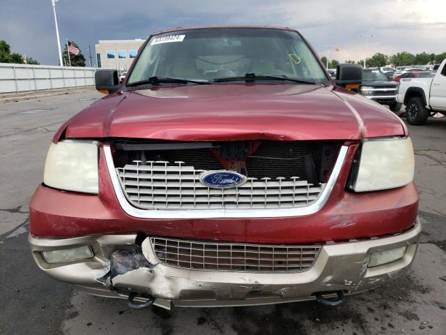 1FMFU18L24LA90173 - 2004 FORD EXPEDITION EDDIE BAUER RED photo 5