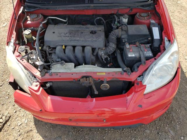 2T1KR32E65C429276 - 2005 TOYOTA COROLLA MA XR RED photo 11