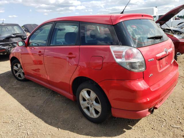 2T1KR32E65C429276 - 2005 TOYOTA COROLLA MA XR RED photo 2