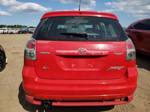 2T1KR32E65C429276 - 2005 TOYOTA COROLLA MA XR RED photo 6