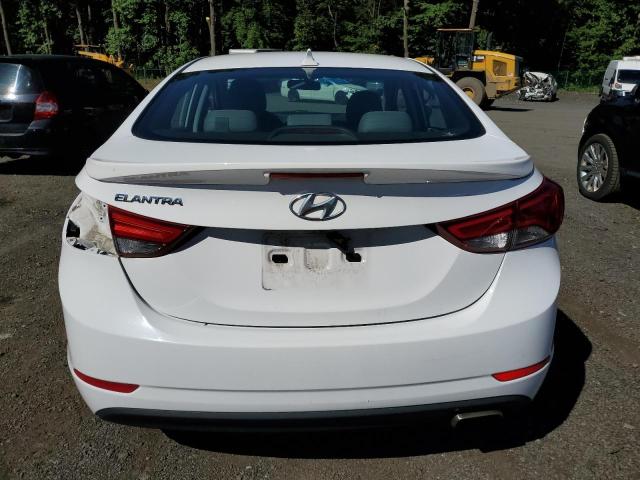 KMHDH4AH9FU231157 - 2015 HYUNDAI ELANTRA SE WHITE photo 6