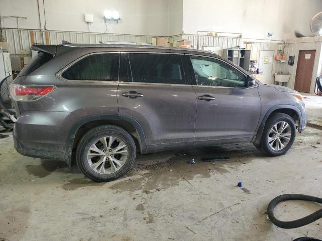 5TDJKRFH6FS146702 - 2015 TOYOTA HIGHLANDER XLE Grafit foto 3