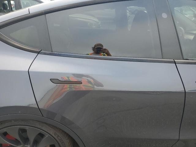 7SAYGDEF7PF860057 - 2023 TESLA MODEL Y GRAY photo 10