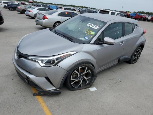 JTNKHMBX9J1002324 - 2018 TOYOTA C-HR XLE SILVER photo 1