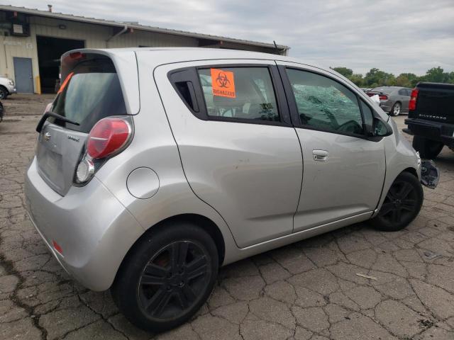 KL8CD6S99EC565698 - 2014 CHEVROLET SPARK 1LT SILVER photo 3