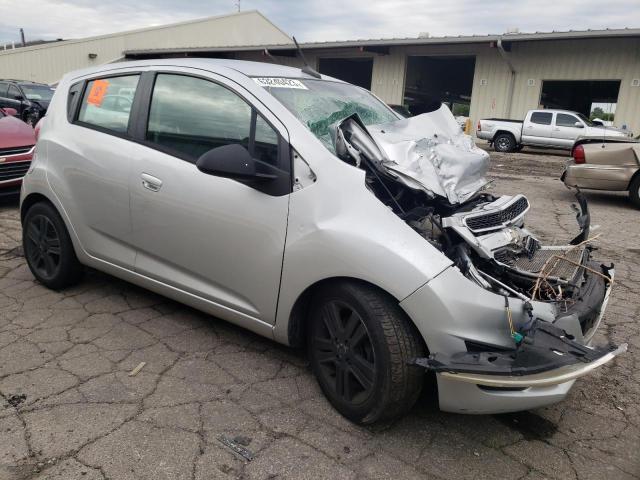 KL8CD6S99EC565698 - 2014 CHEVROLET SPARK 1LT SILVER photo 4