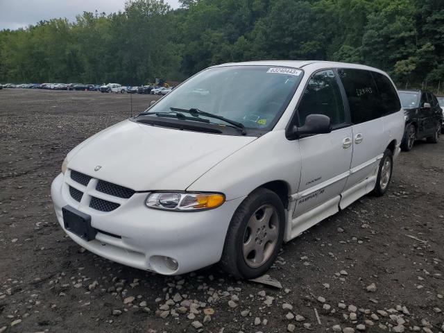 1B4GP74L1YB617167 - 2000 DODGE GRAND CARA ES WHITE photo 1