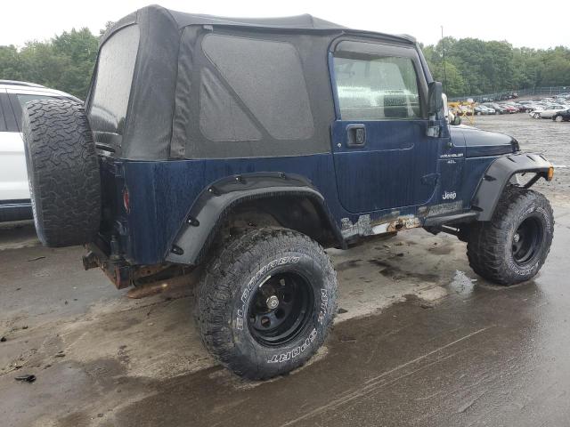 1J4FA49SXYP765071 - 2000 JEEP WRANGLER / SPORT BLUE photo 3