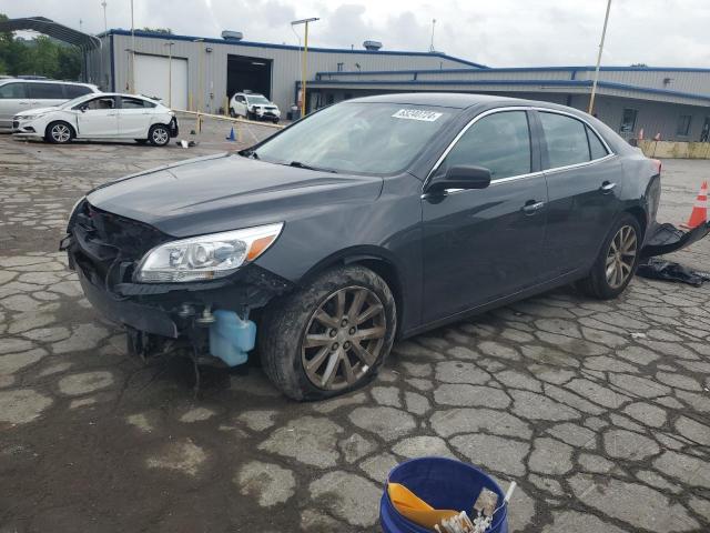 1G11H5SLXEF261456 - 2014 CHEVROLET MALIBU LTZ ნაცრისფერი ფოტო 1