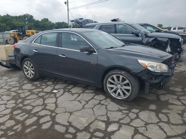 1G11H5SLXEF261456 - 2014 CHEVROLET MALIBU LTZ ნაცრისფერი ფოტო 4