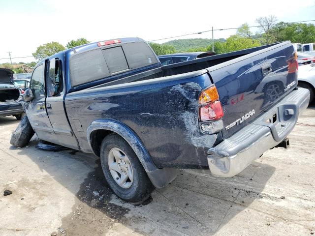 5TBBT44133S363610 - 2003 TOYOTA TUNDRA ACCESS CAB SR5 BLUE photo 2