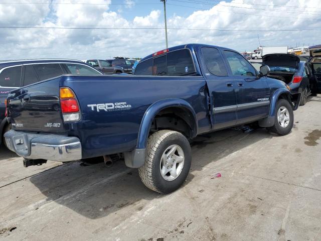 5TBBT44133S363610 - 2003 TOYOTA TUNDRA ACCESS CAB SR5 BLUE photo 3