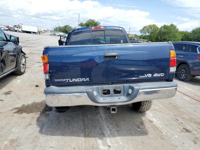 5TBBT44133S363610 - 2003 TOYOTA TUNDRA ACCESS CAB SR5 BLUE photo 6