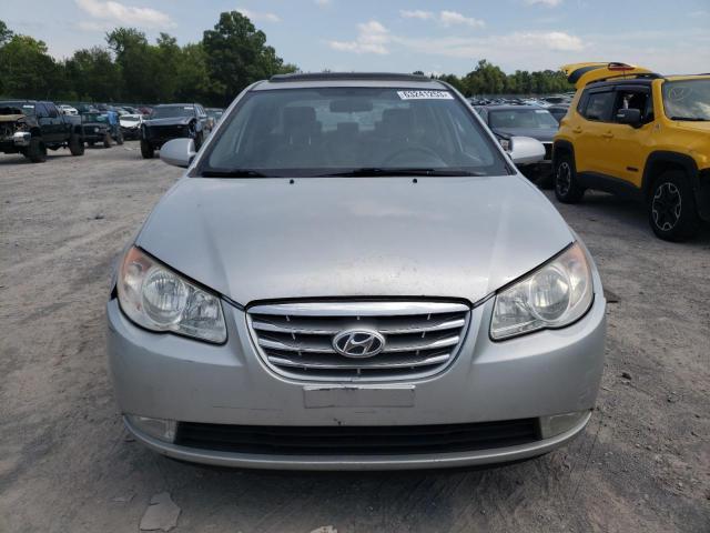 KMHDU4AD4AU050615 - 2010 HYUNDAI ELANTRA BLUE SILVER photo 5