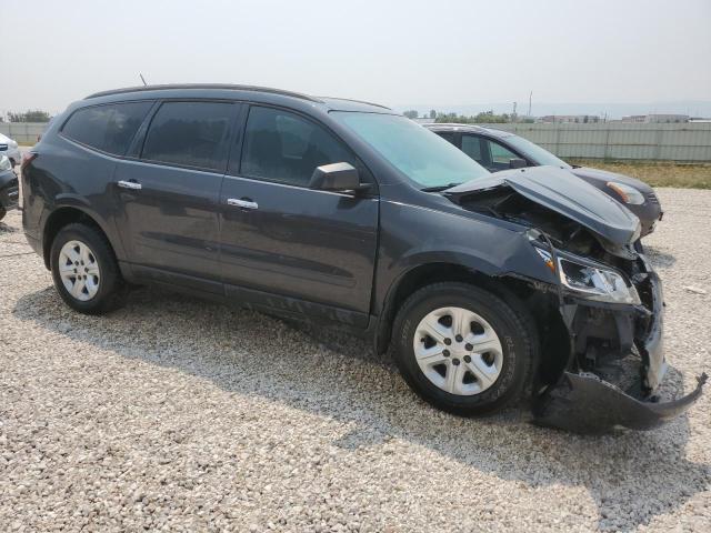 1GNKVFED2DJ257273 - 2013 CHEVROLET TRAVERSE LS CHARCOAL photo 4