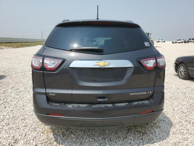 1GNKVFED2DJ257273 - 2013 CHEVROLET TRAVERSE LS CHARCOAL photo 6