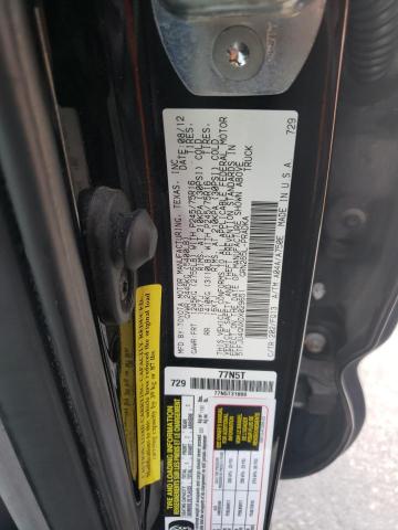 5TFJU4GNXDX029651 - 2013 TOYOTA TACOMA DOUBLE CAB PRERUNNER BLACK photo 12