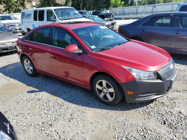 1G1PC5SB5E7304322 - 2014 CHEVROLET CRUZE LT RED photo 4